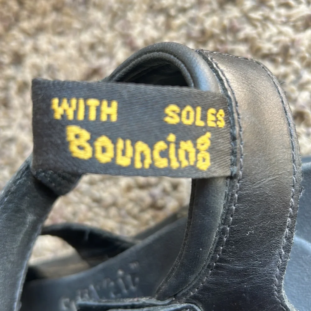 Dr. Martens BLAIRE Black Leather Platform Gladiator Sandals - Picture 9 of 9